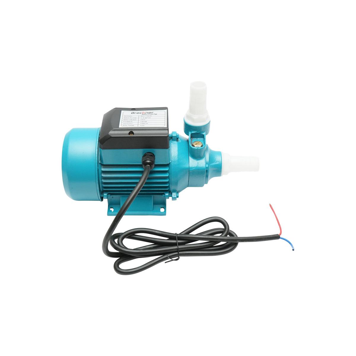 Pompa apa de suprafata 180W, 12V debit 1,5m3/h pentru panou solar fotovoltaic Breckner Germany