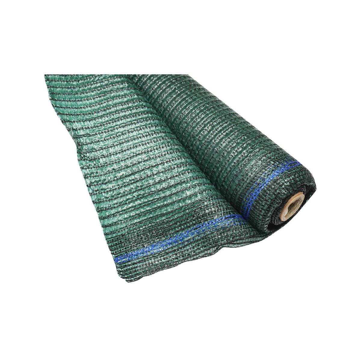 Plasa umbrire 85% latime 1.5M, lungime 10M verde din polietilena cu protectie UV