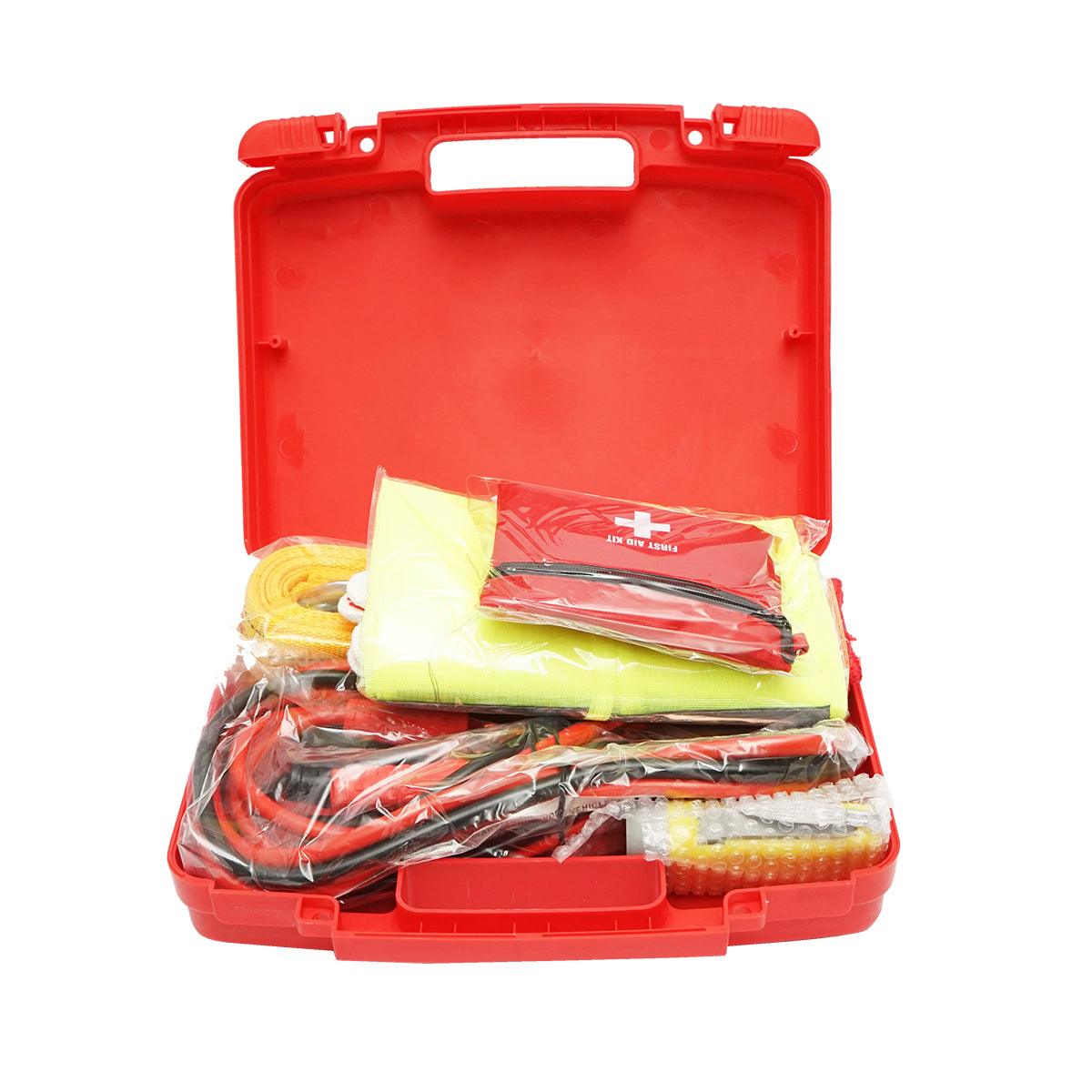 Kit siguranta auto cu necesar de urgenta 10 piese Breckner Germany
