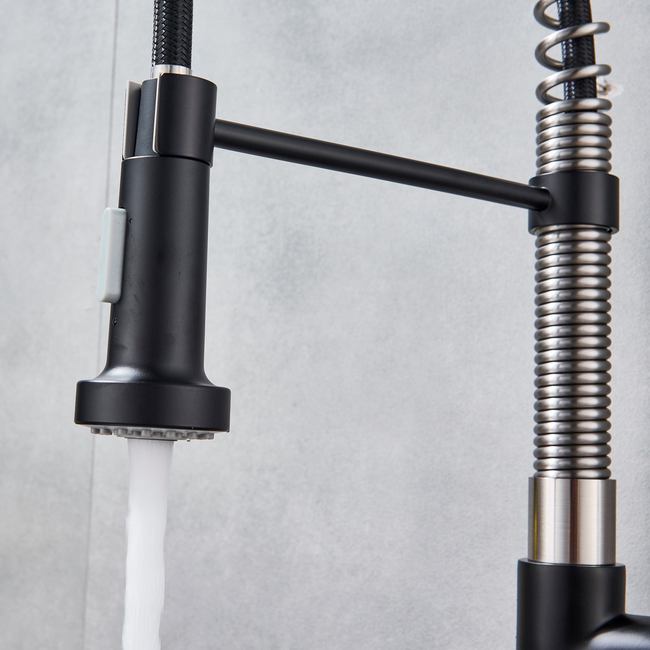 Bateria profesionala pentru bucatarie Swan, cu 2 functii de curgere, dus flexibil