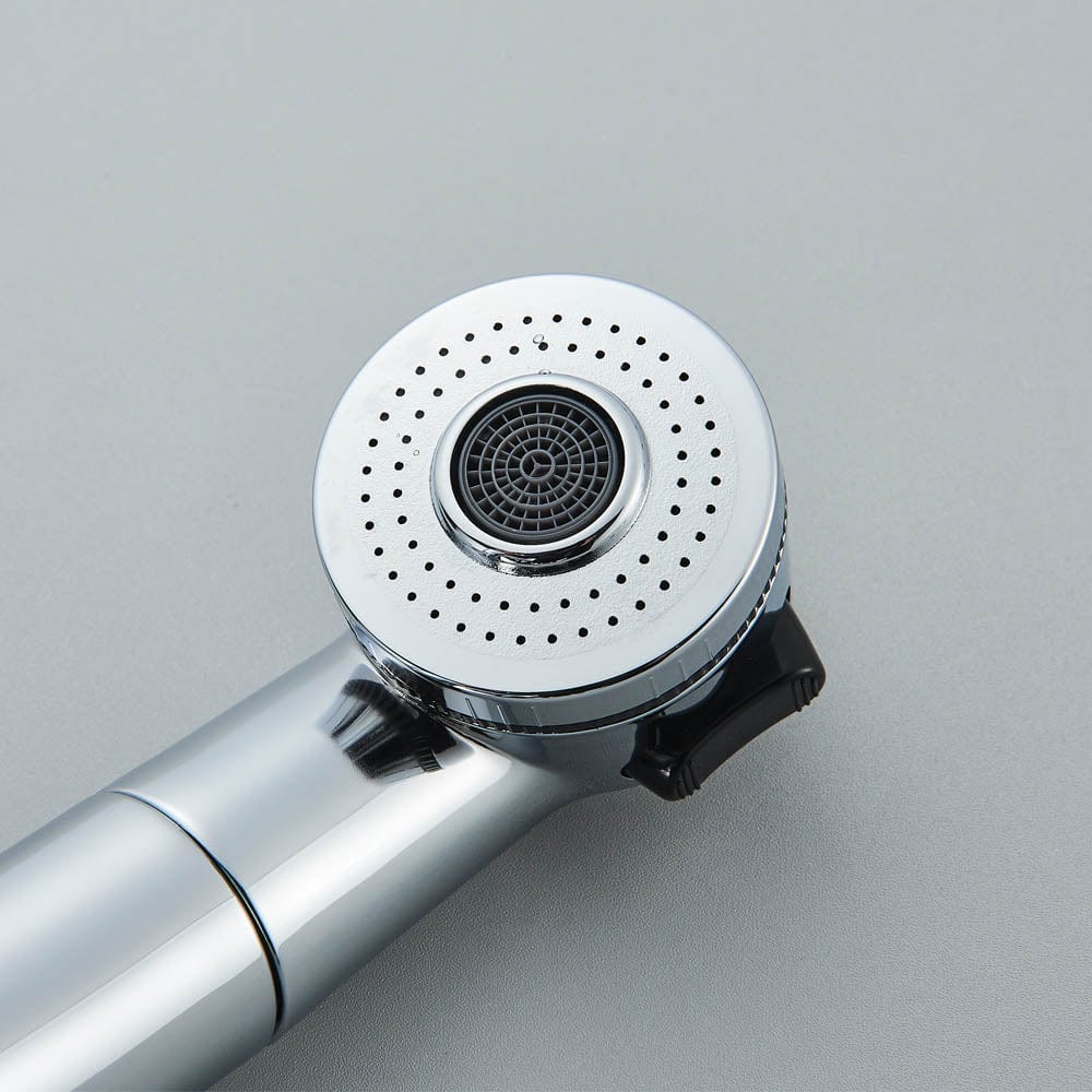 Baterie baie, model argintiu cu pipa retractabila