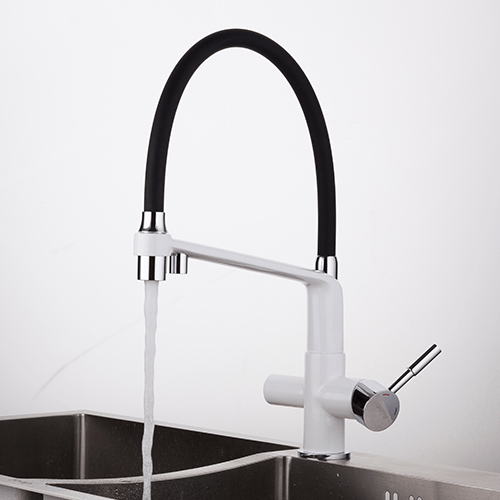 Baterie bucatarie cu 3 cai pentru filtru de purificare