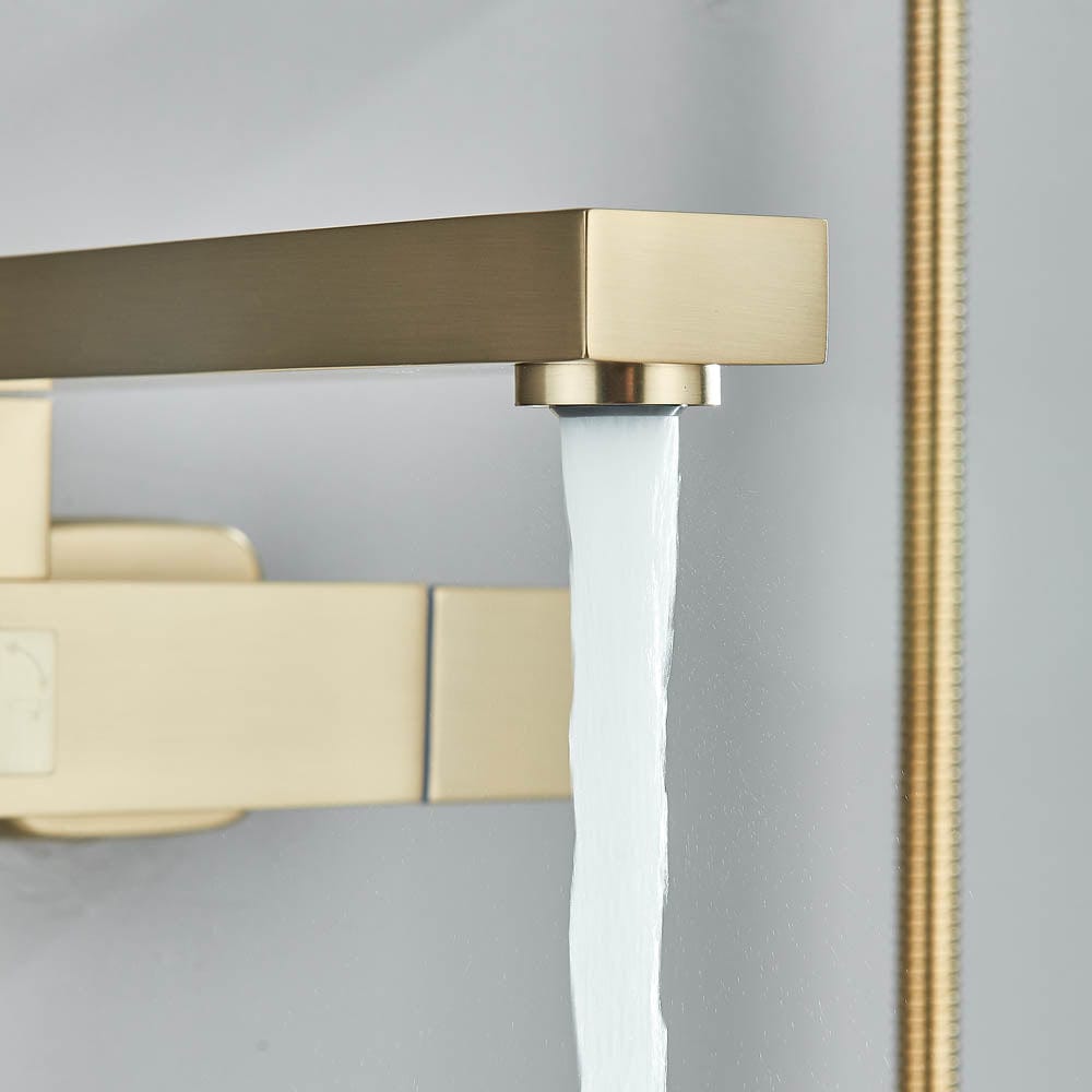 Baterie cada, auriu mat