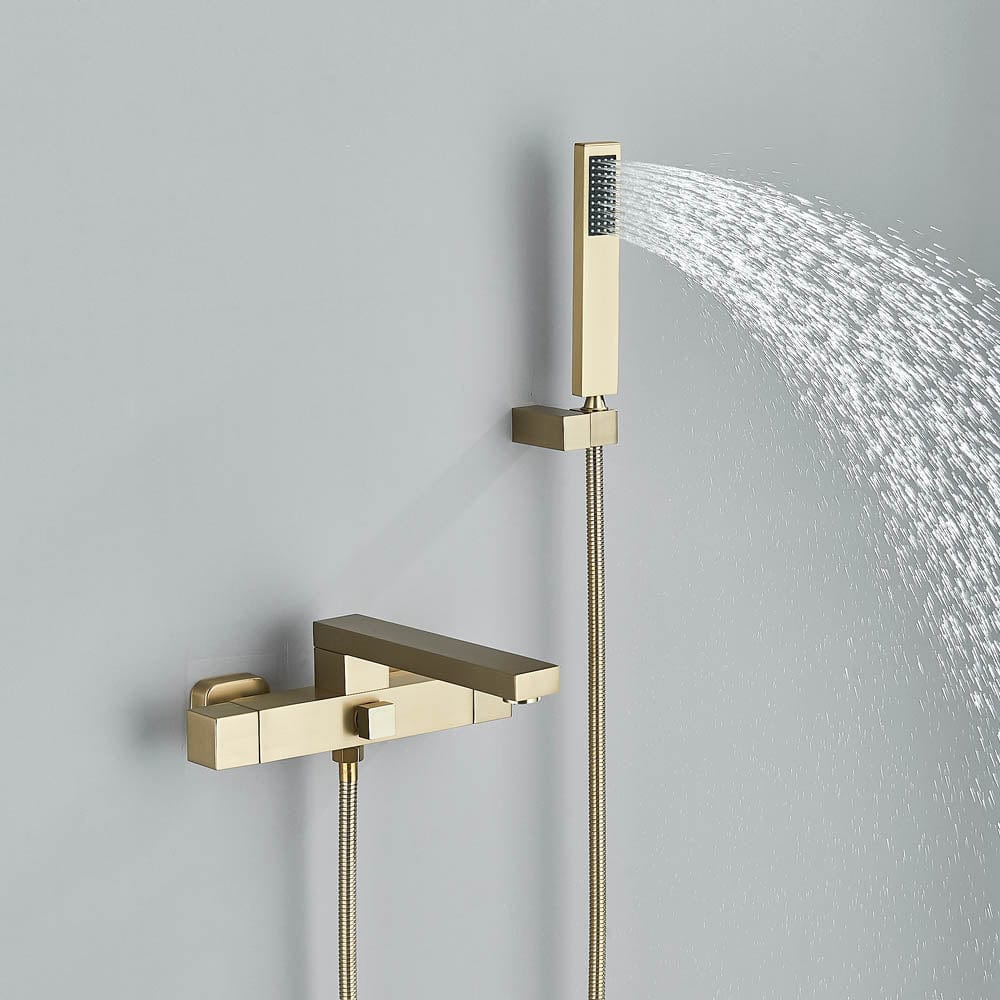 Baterie cada, auriu mat