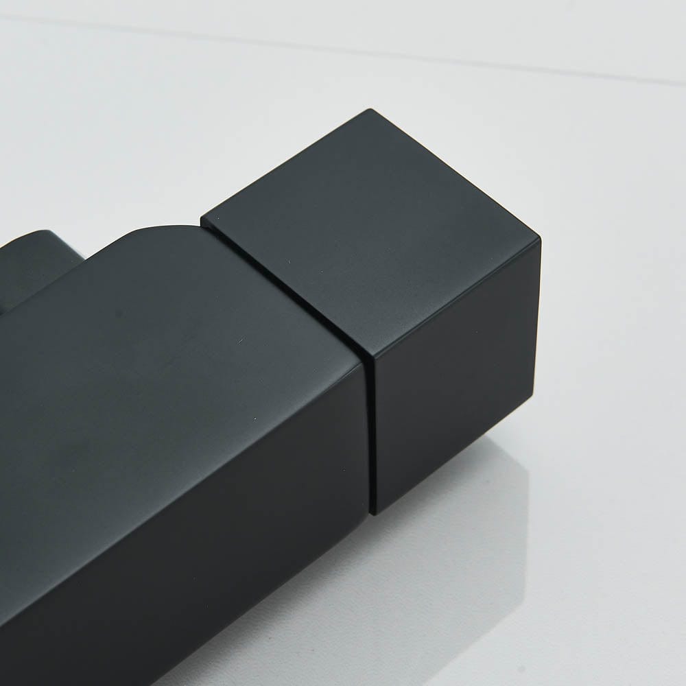 Baterie cadă, negru mat