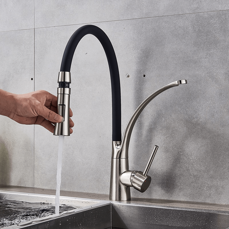 Baterie de bucatarie 2 functii de curgere a apei