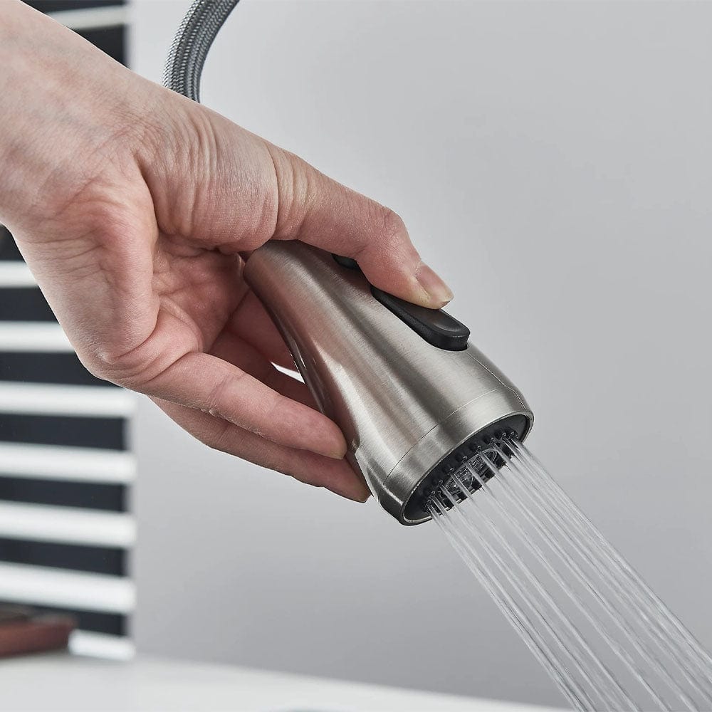 Baterie de bucatarie/baie, cu dus extractibil