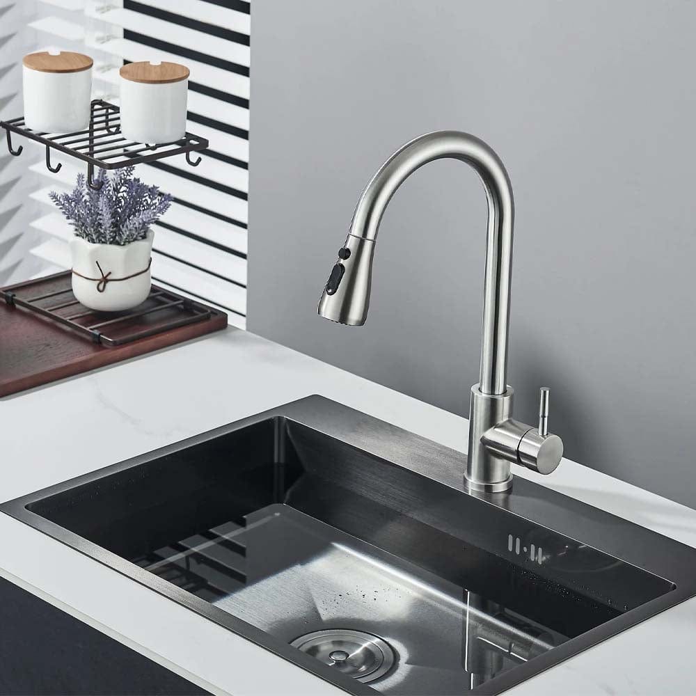 Baterie de bucatarie/baie, cu dus extractibil