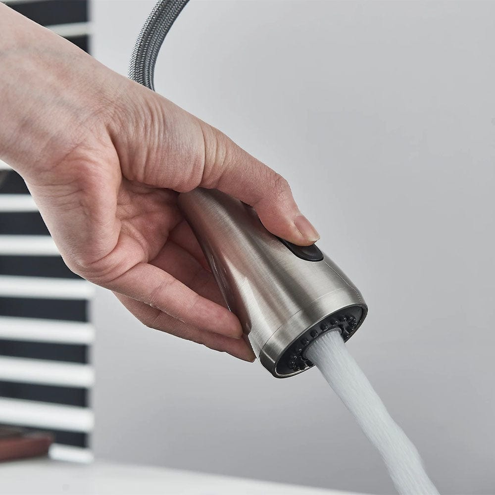 Baterie de bucatarie/baie, cu dus extractibil