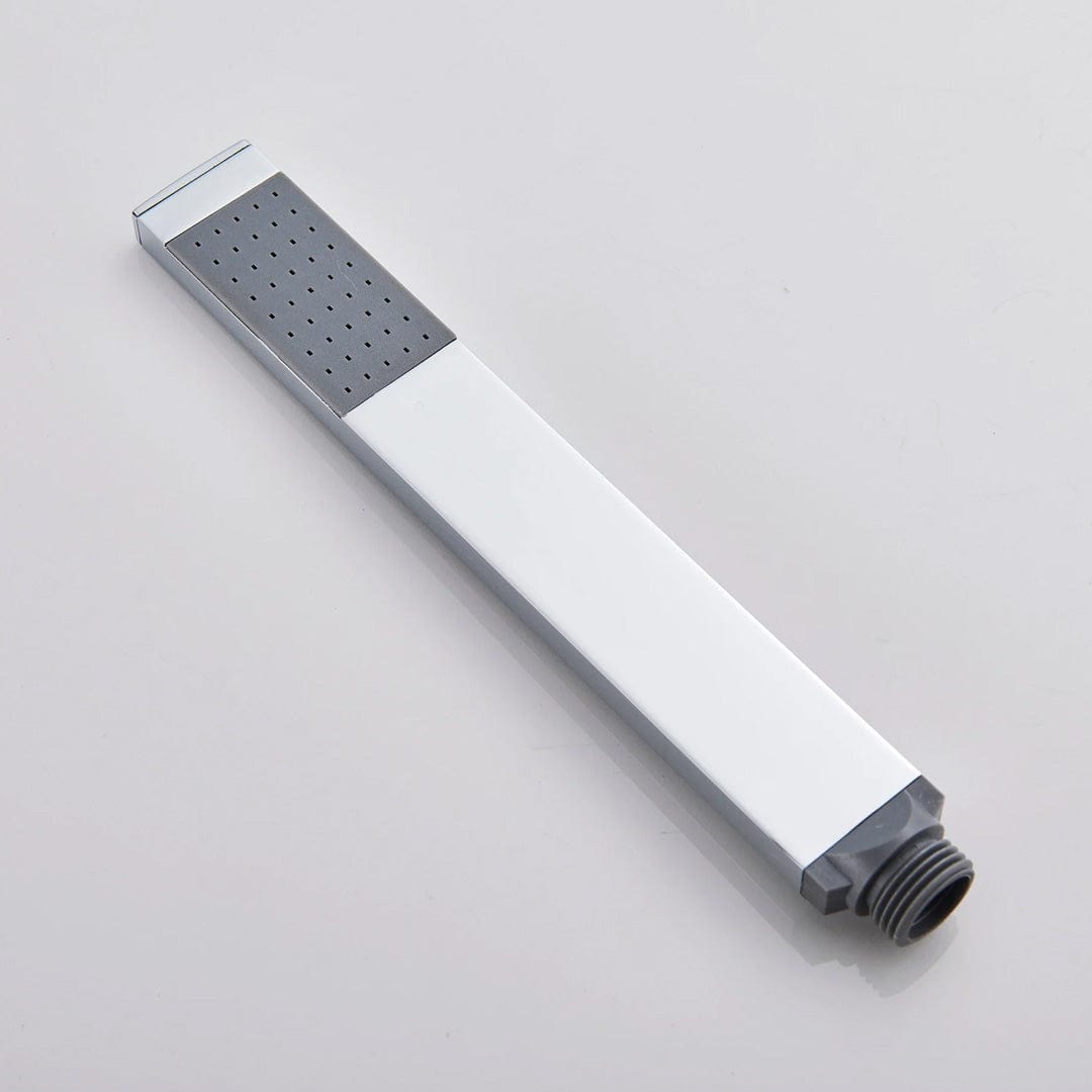 Baterie de cada cu cascada si dus de mana, argintiu cromat