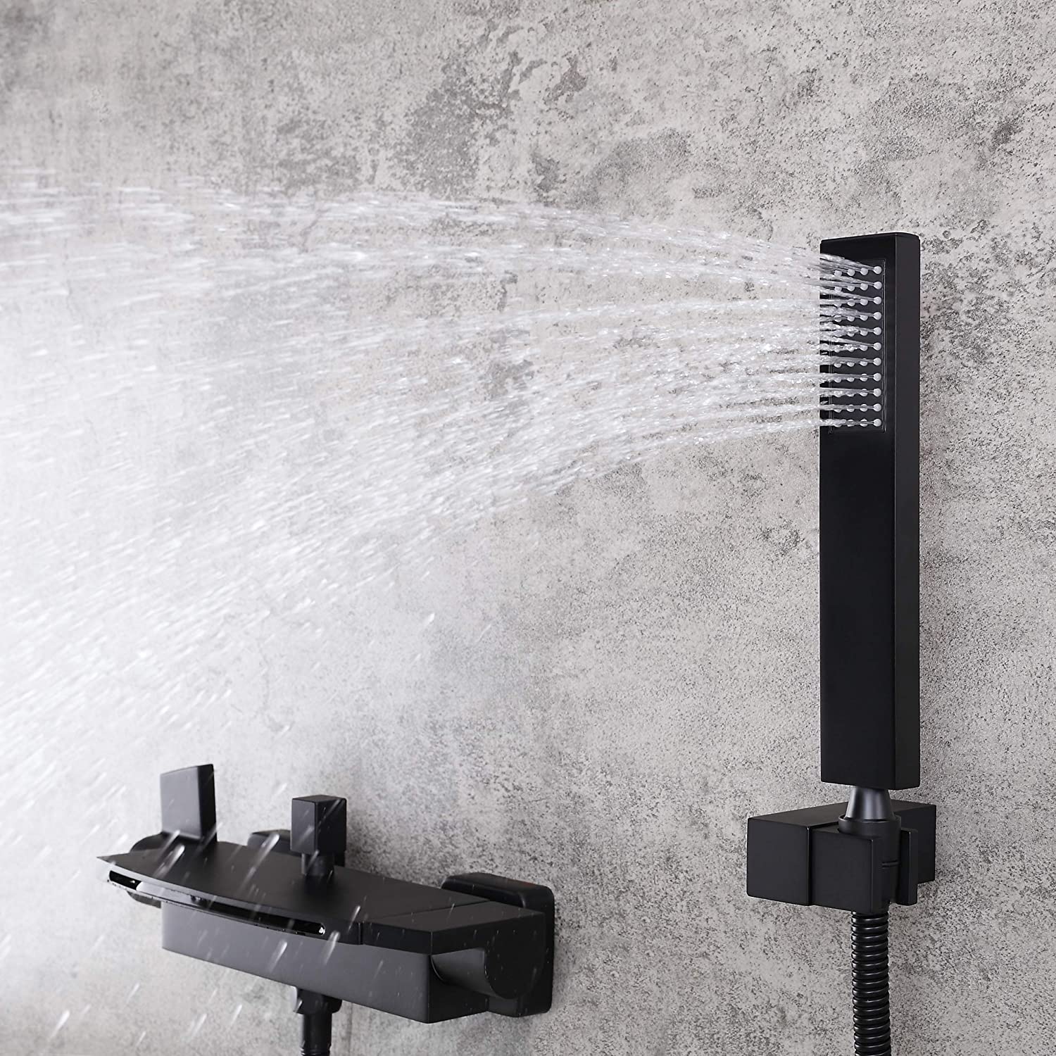 Baterie de cada cu cascada si dus de mana