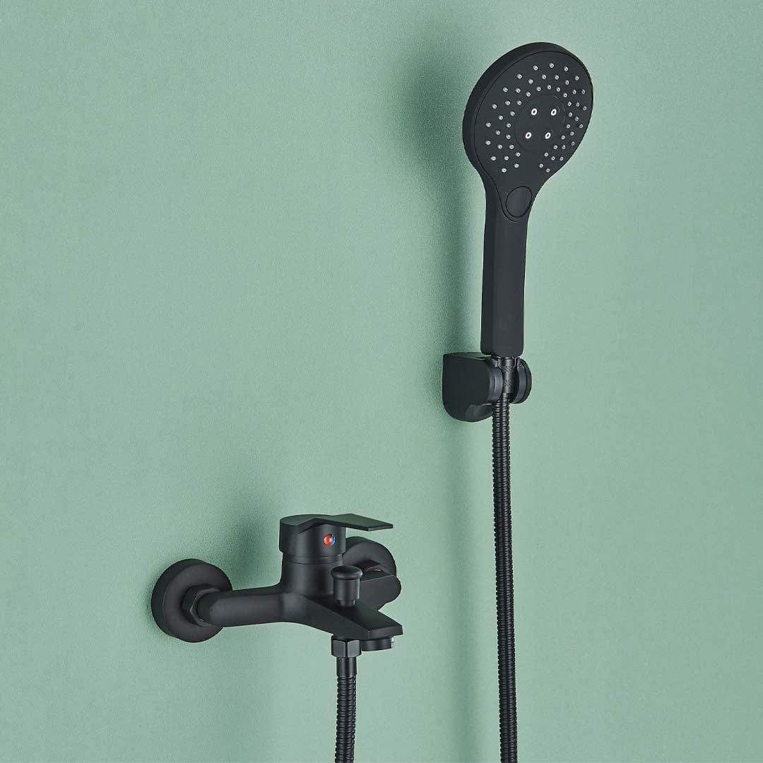 Baterie de cada, negru mat