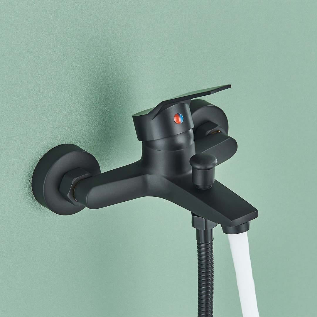 Baterie de cada, negru mat