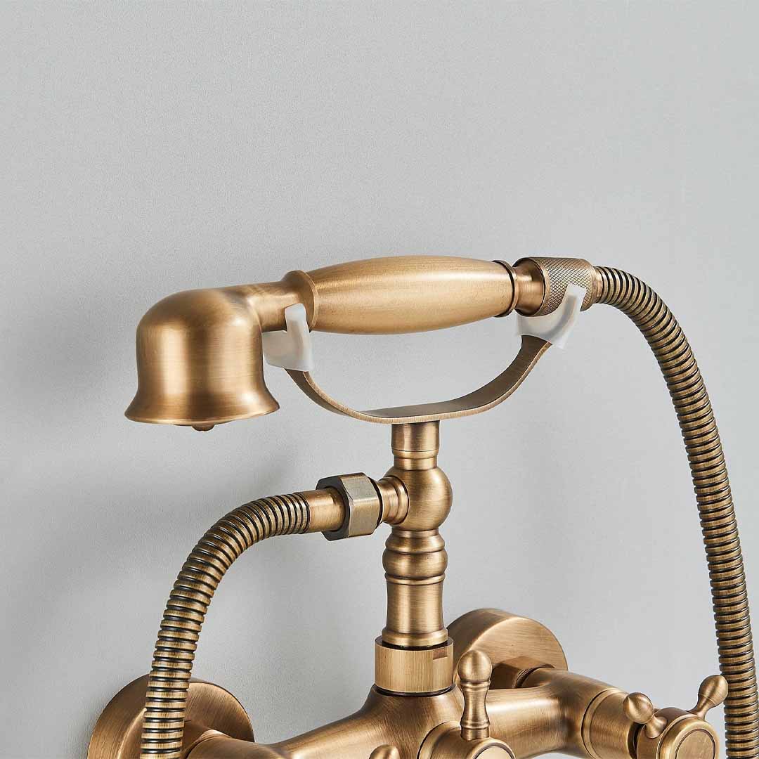 Baterie de cada retro, auriu mat