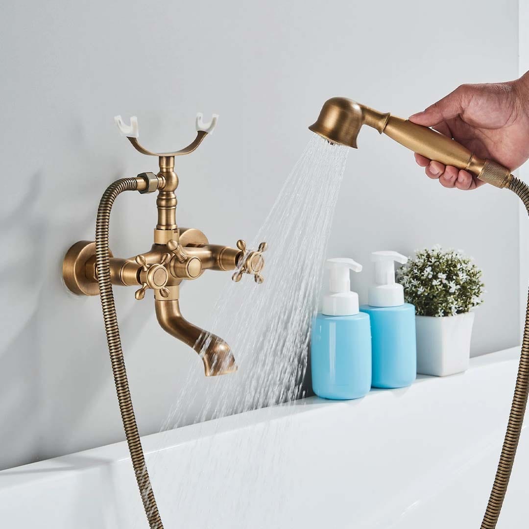 Baterie de cada retro, auriu mat