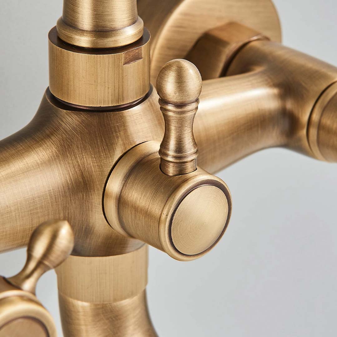 Baterie de cada retro, auriu mat