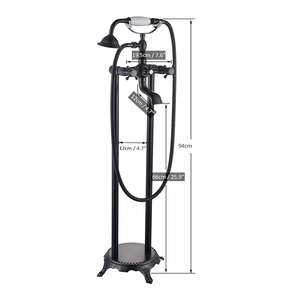 Baterie freestanding antichizata cu 2 functii de curgere