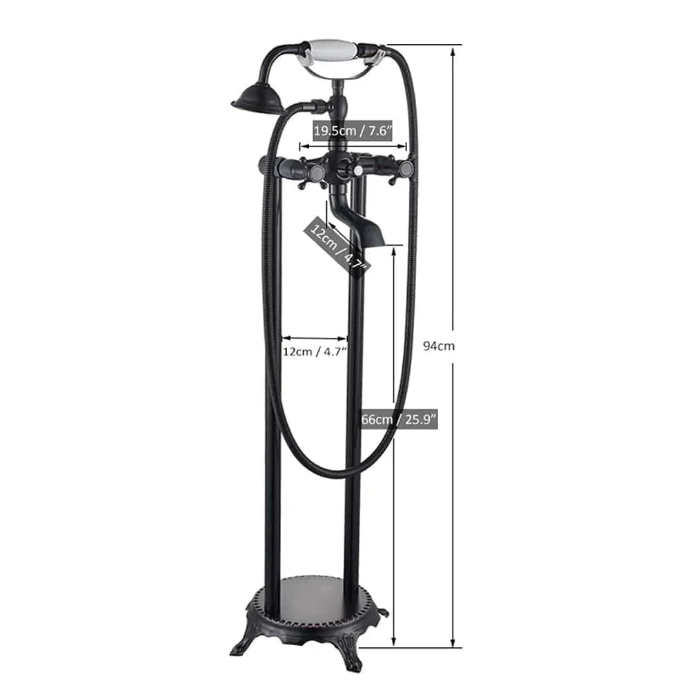 Baterie freestanding antichizata cu 2 functii de curgere