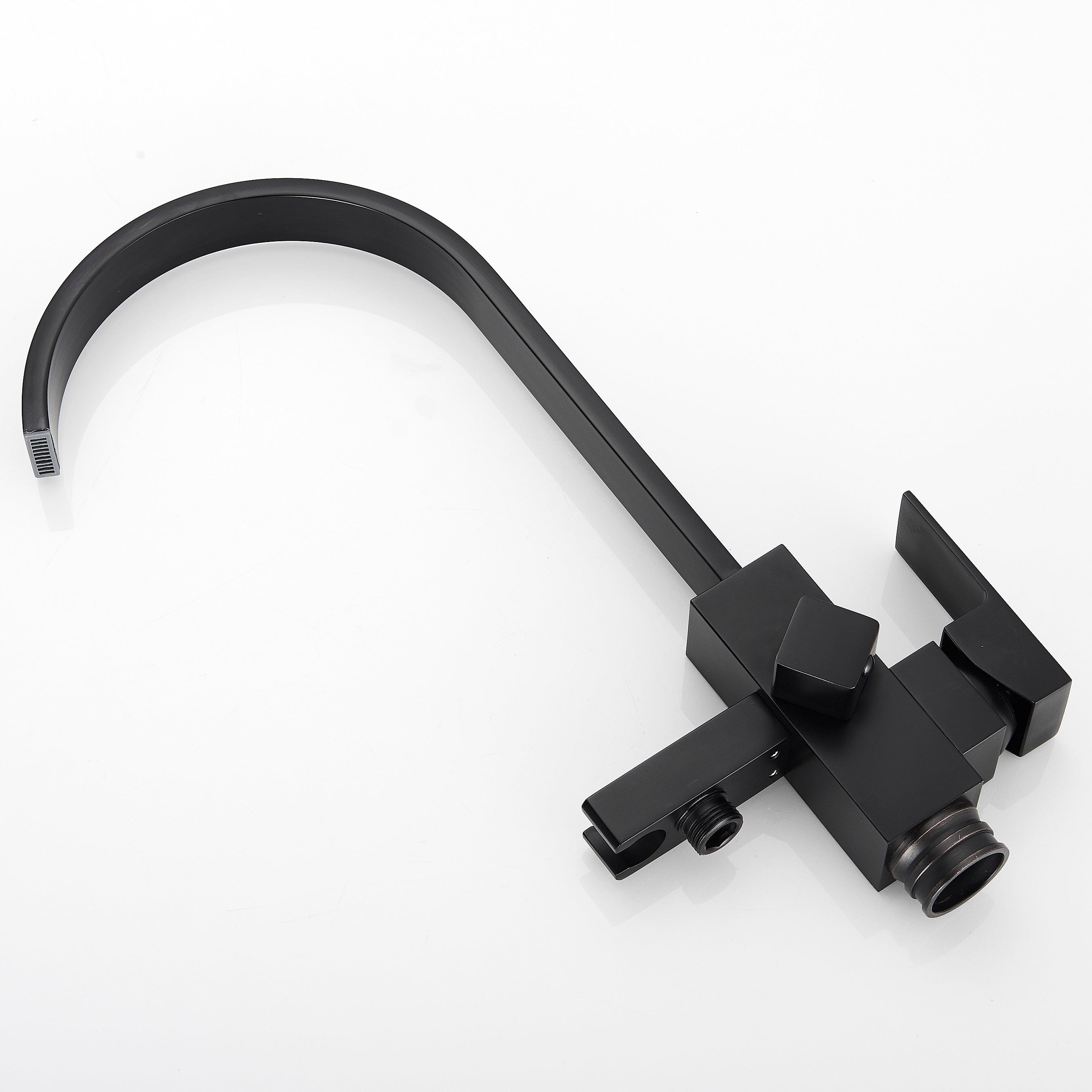 Baterie freestanding cu cadru patrat, cu 2 functii de curgere