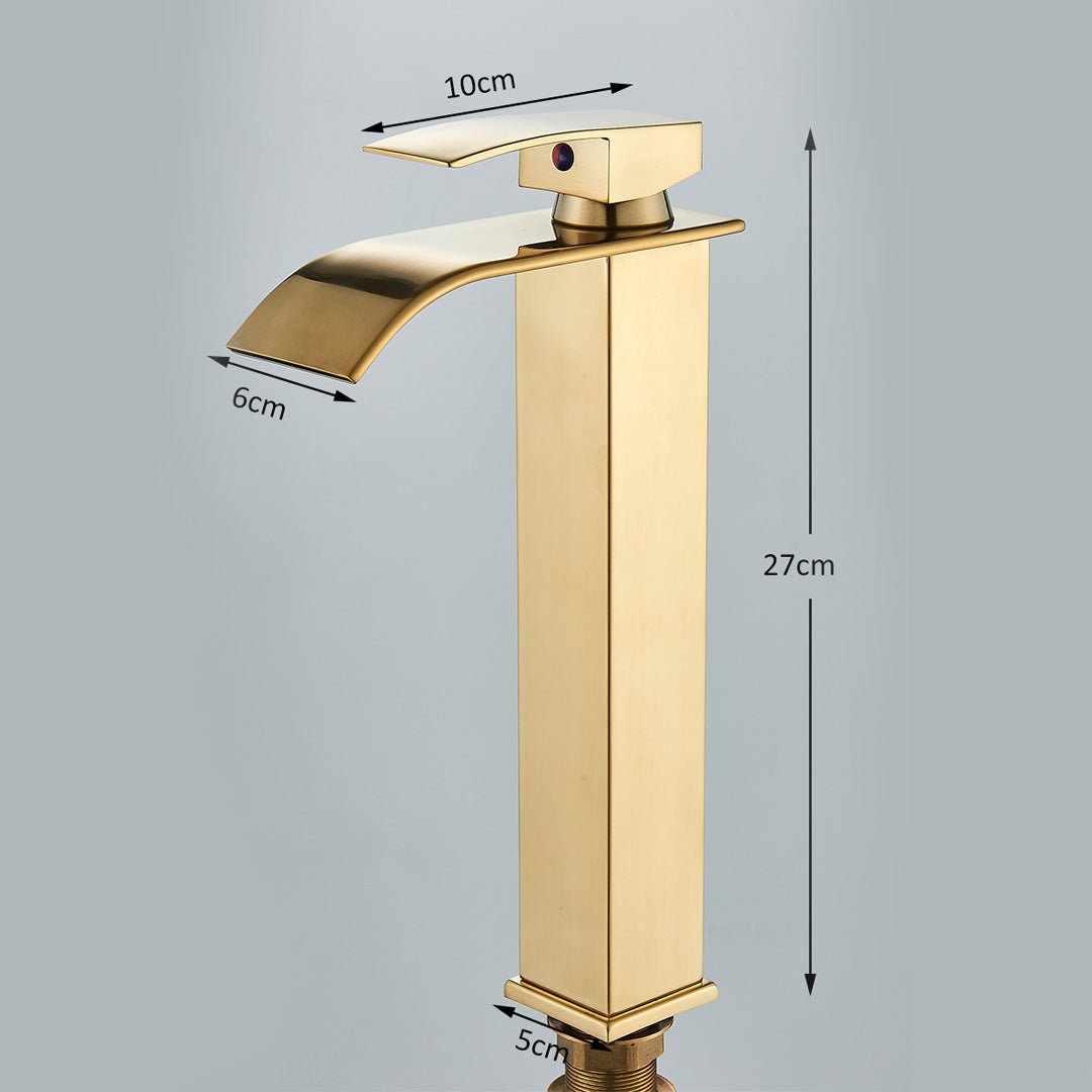 Baterie lavoar, auriu lucios