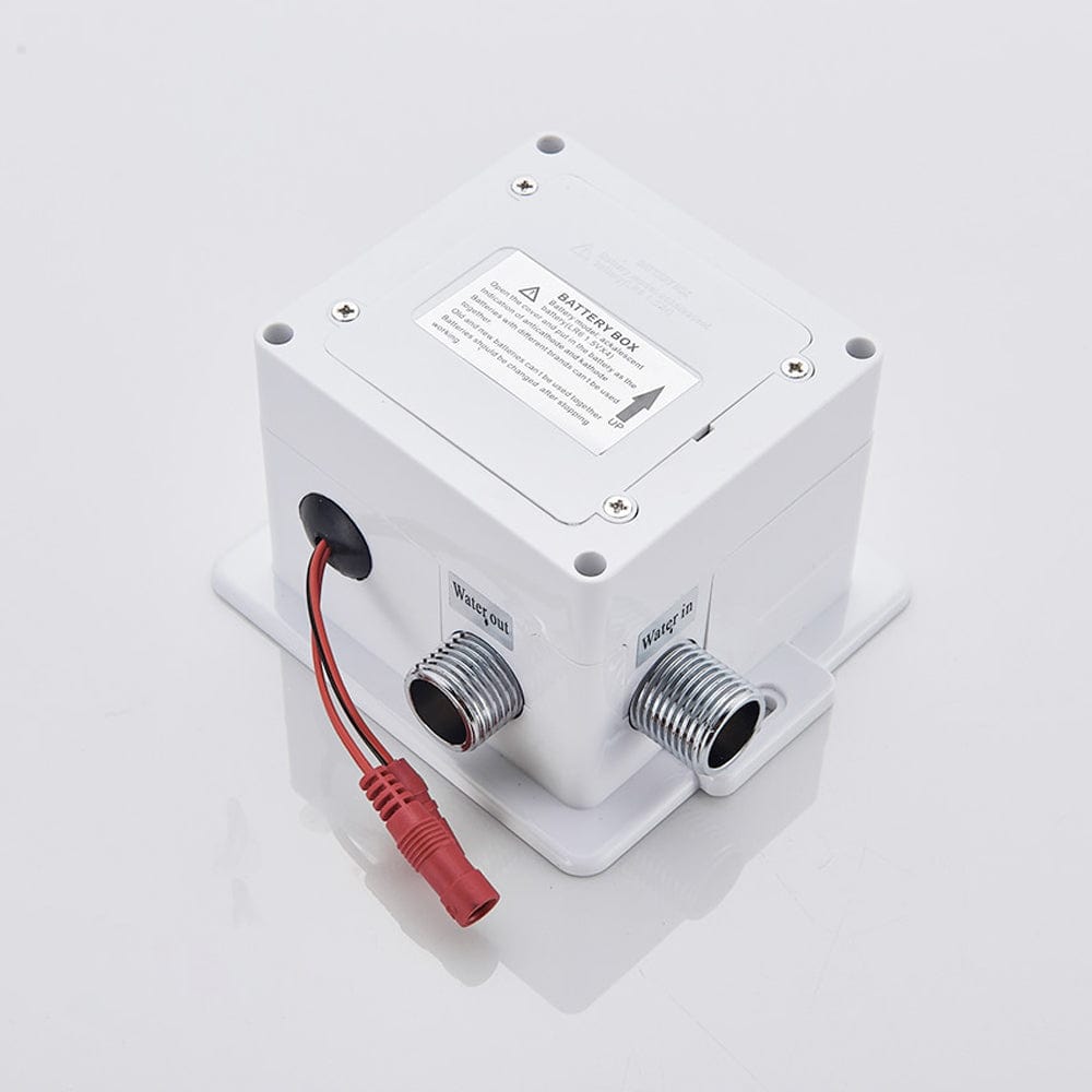 Baterie lavoar cu montare pe blat, cu senzor de pornire/oprire, argintiu cromat