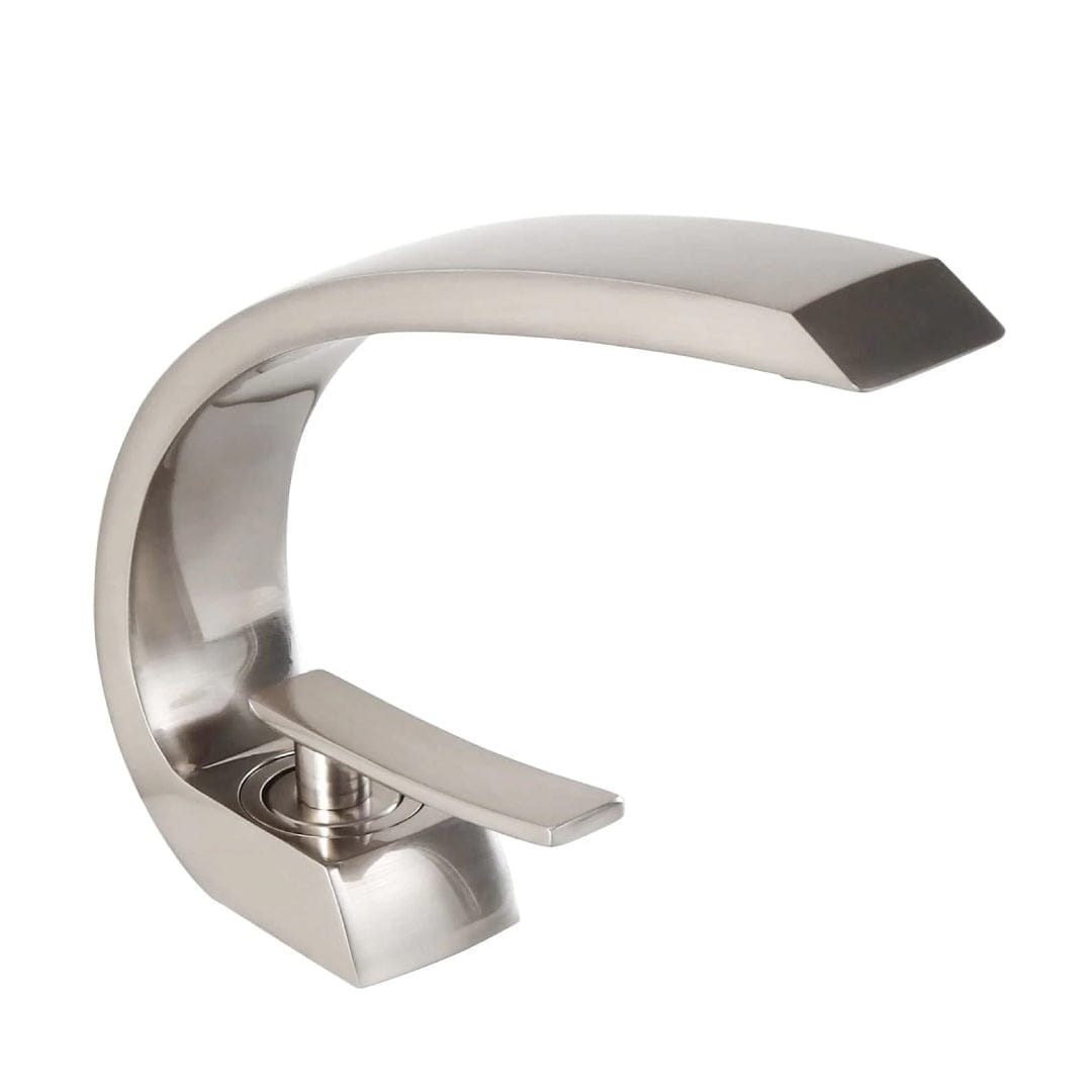 Baterie lavoar cu montare pe chiuveta, argintiu nichelat