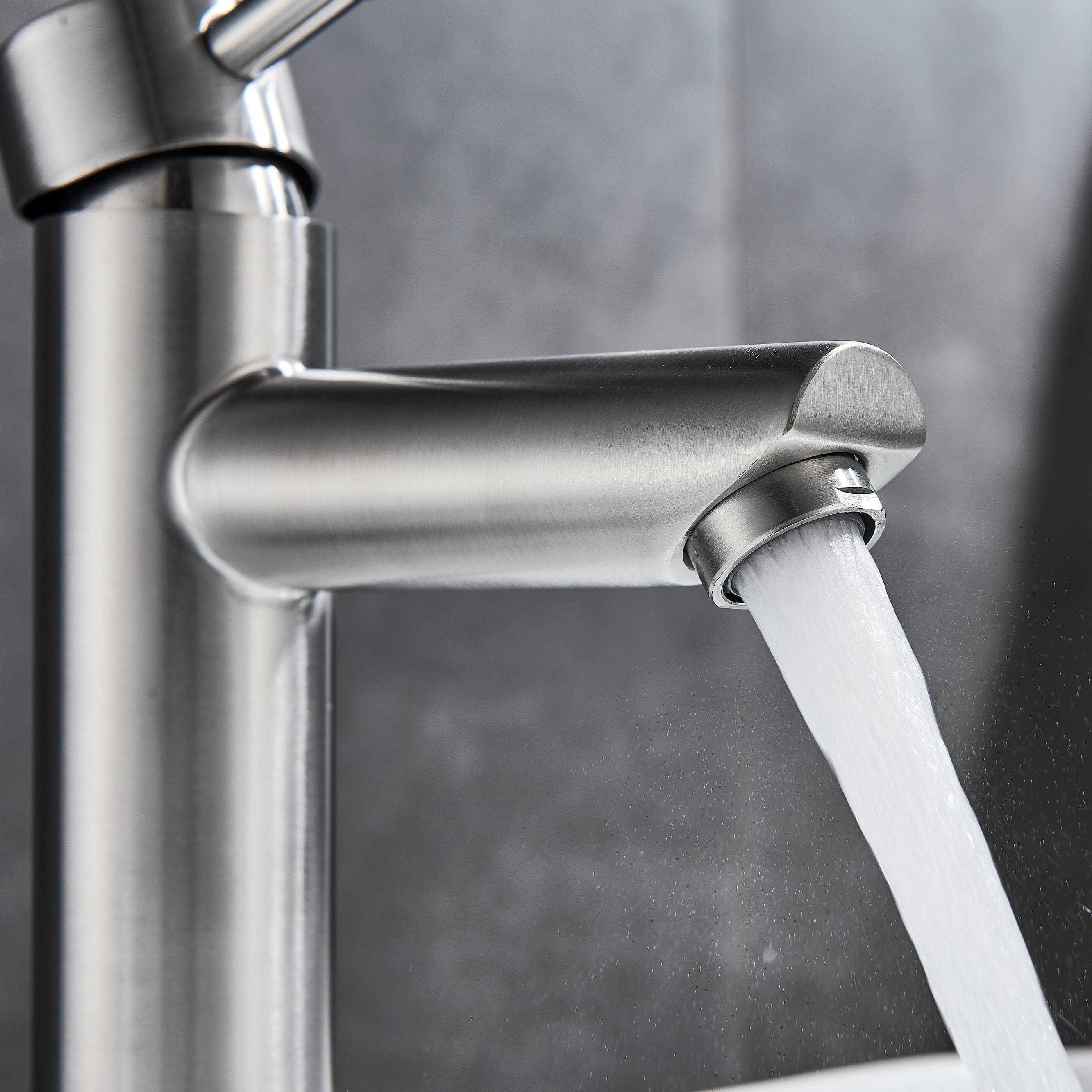 Baterie lavoar cu montare pe chiuveta, argintiu nichelat