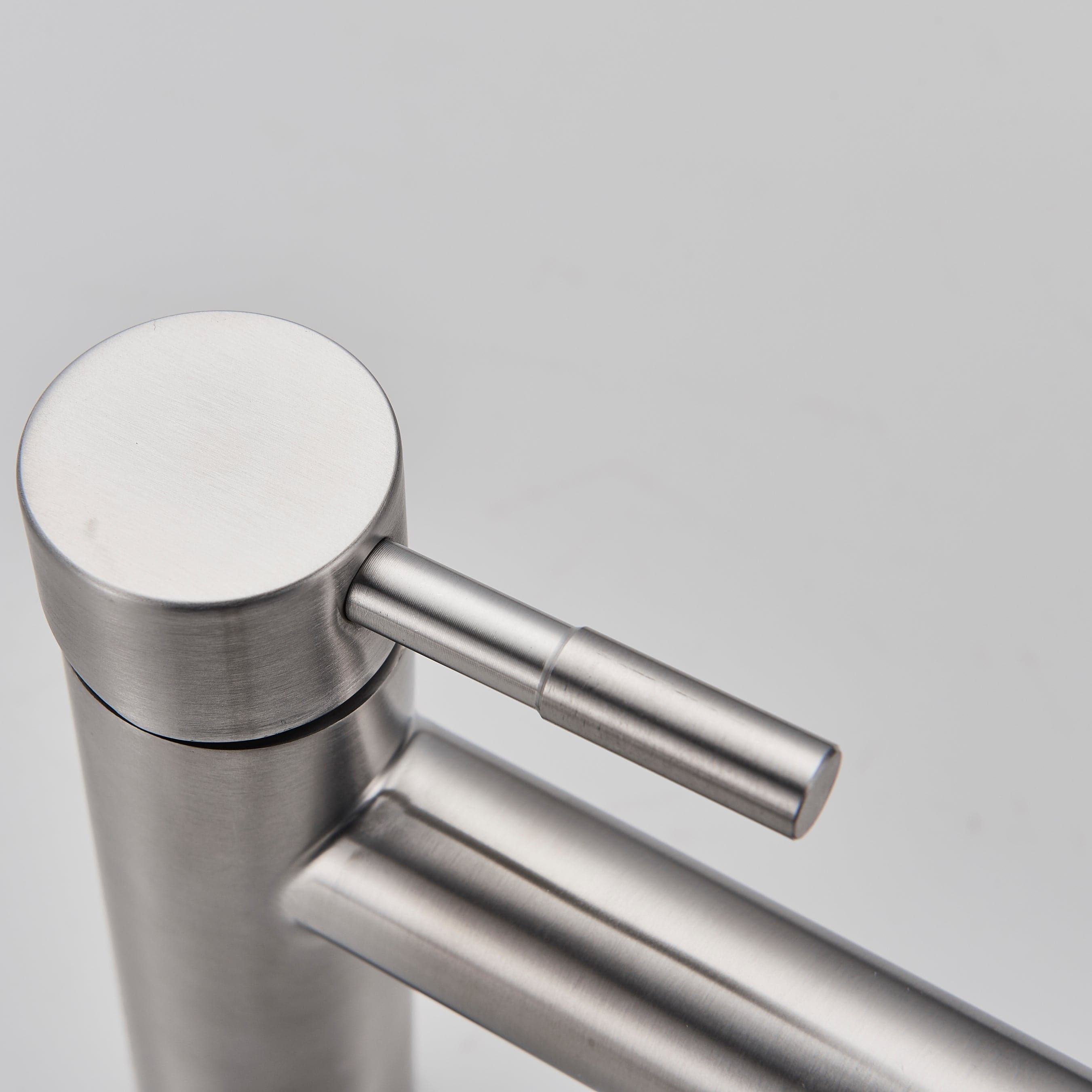 Baterie lavoar cu montare pe chiuveta, argintiu nichelat