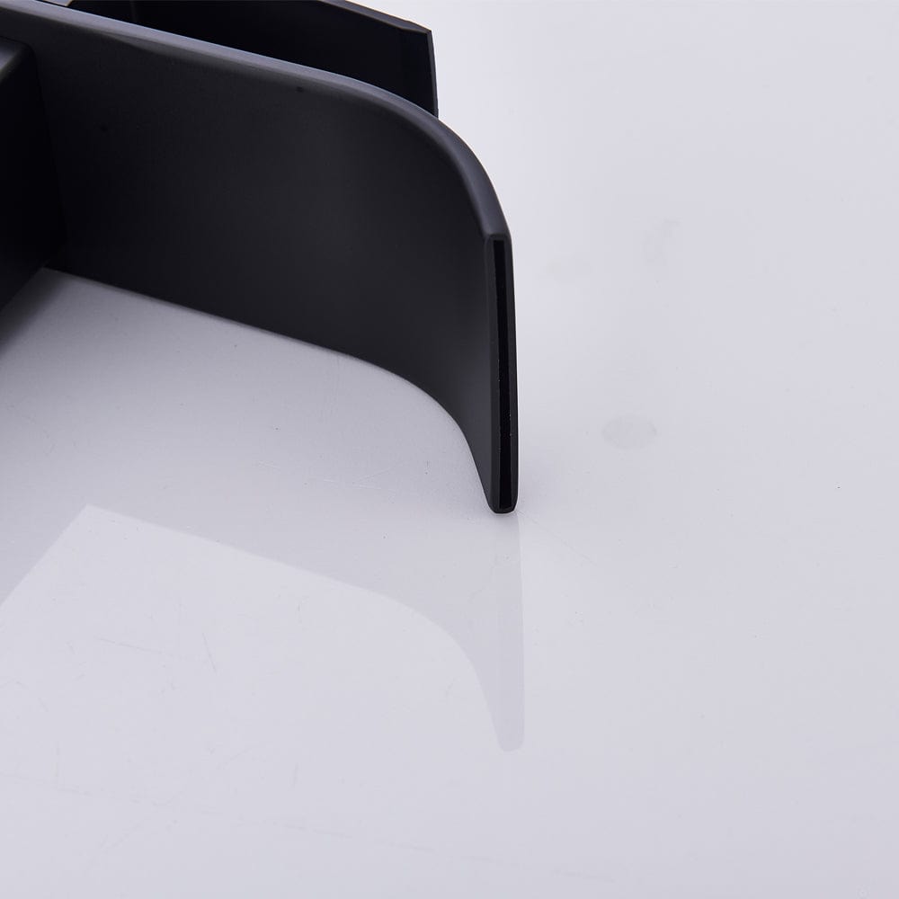 Baterie lavoar Milly1509, din alama cu montare in blat, negru mat