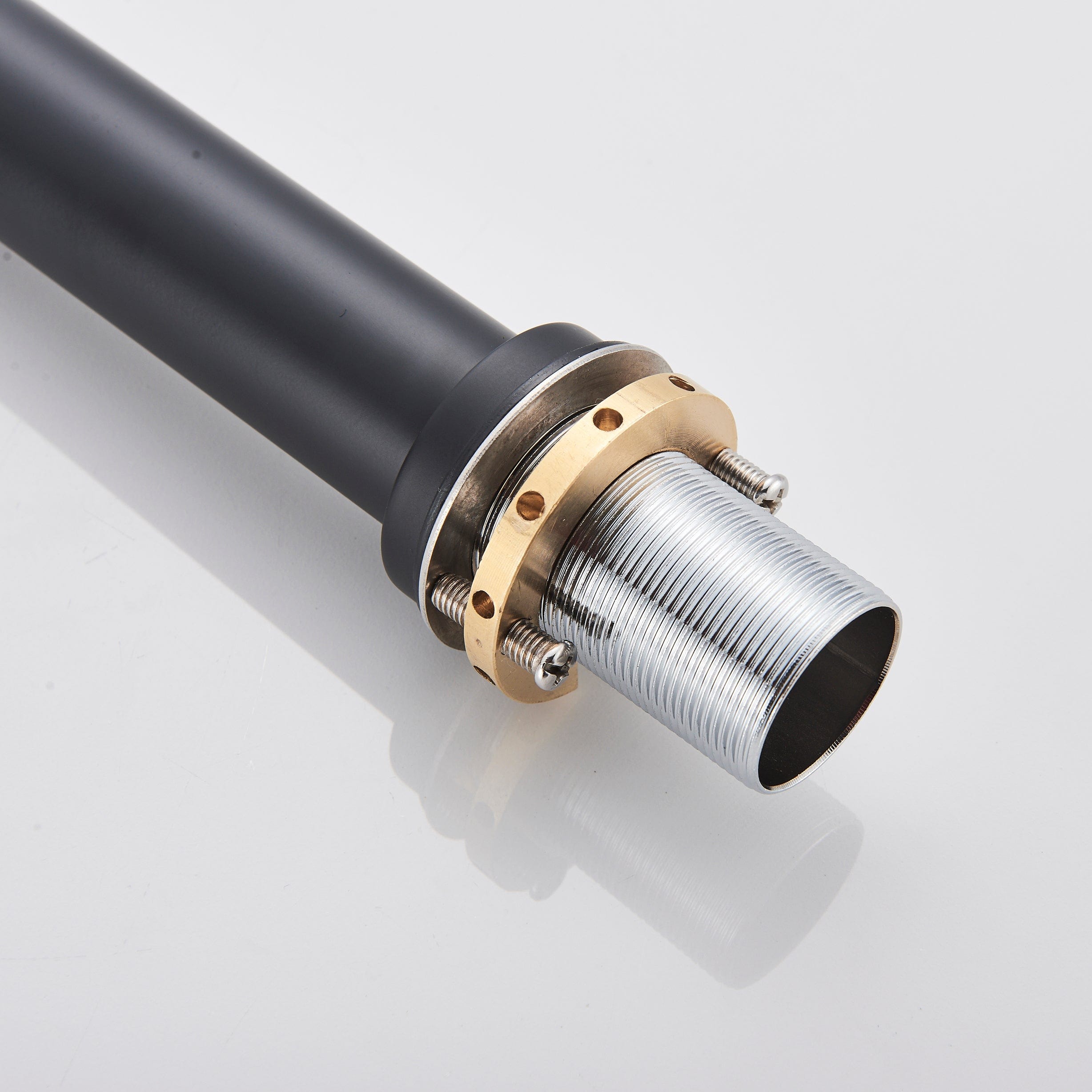 Baterie lavoar slim, cu montare in blat, negru mat