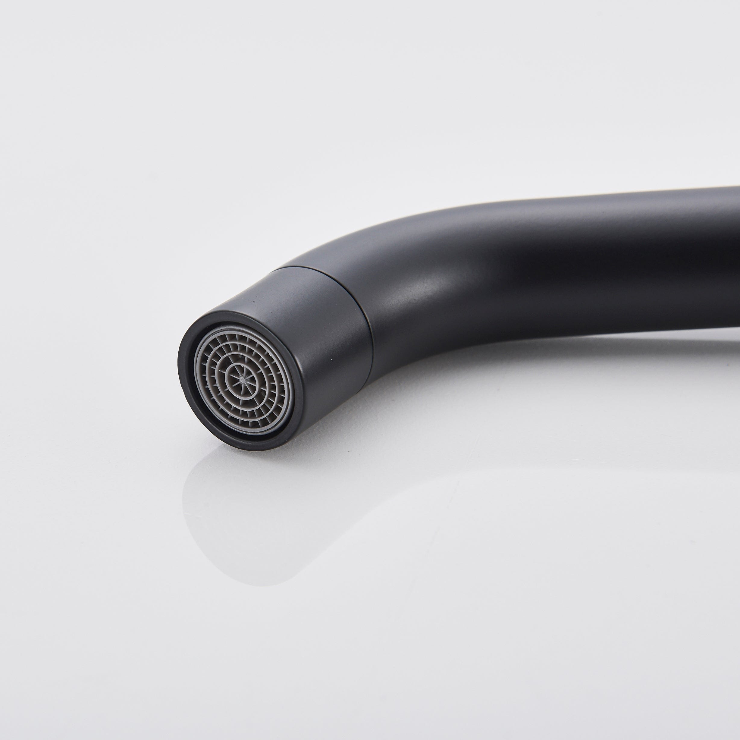 Baterie lavoar slim, cu montare in blat, negru mat