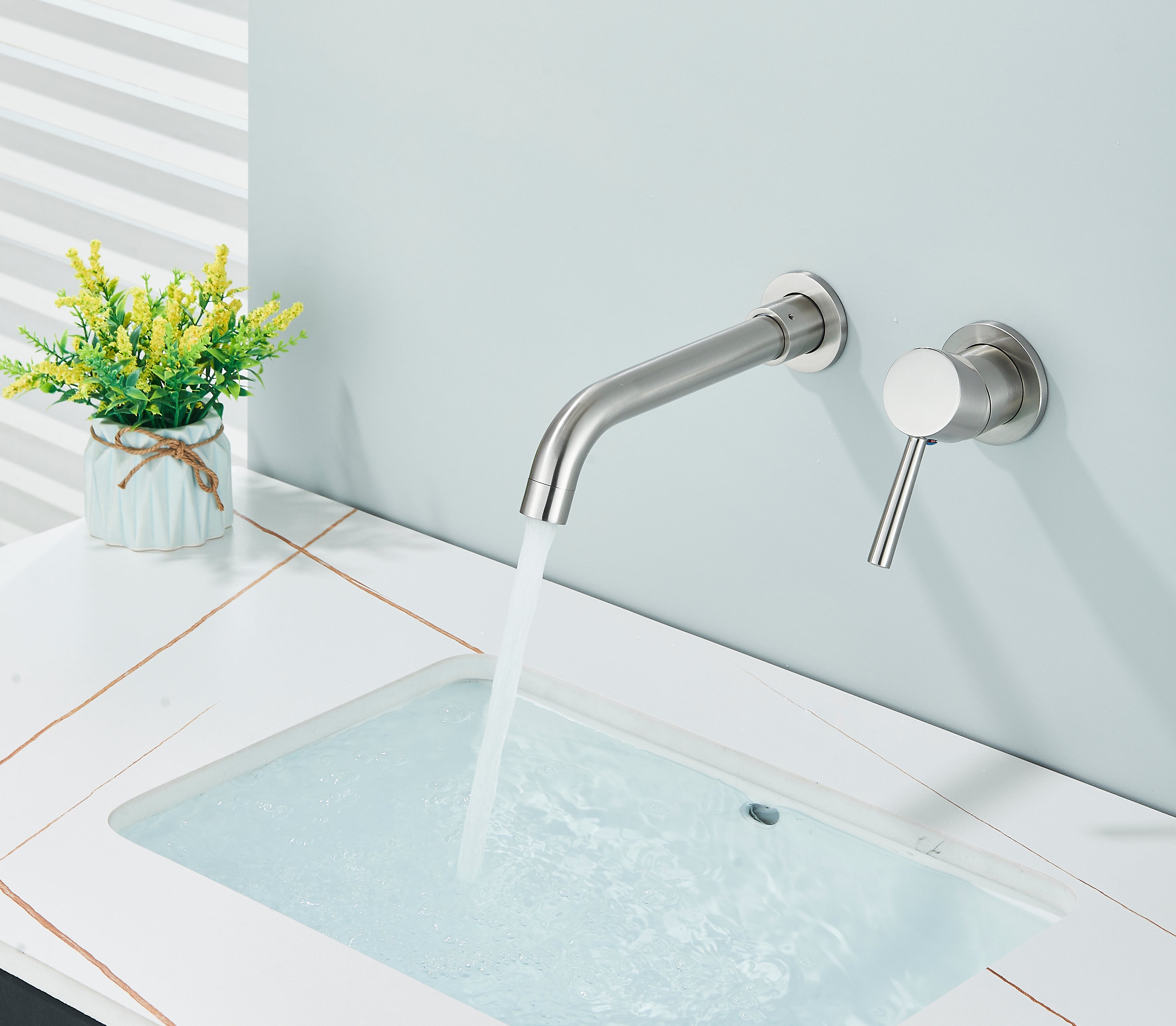 Baterie lavoar Stev S1204, cu montare in perete