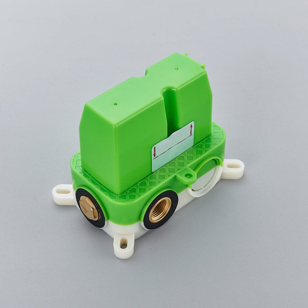 Baterie lavoar Waterfall, argintiu cromat, cu montare in perete, tip cascada