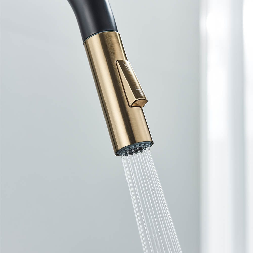 Baterie profesionala, cu dus extractibil, 2 functii de curgere