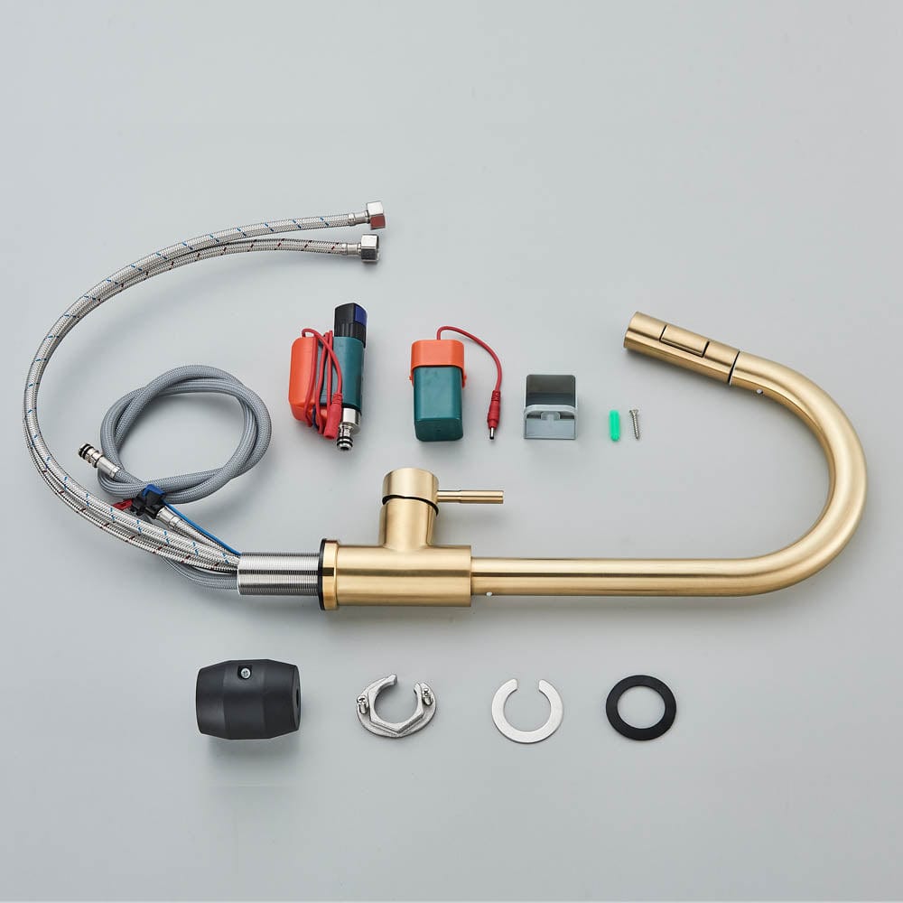 Baterie profesionala, cu senzor de pornire la atingere si dus extractibil