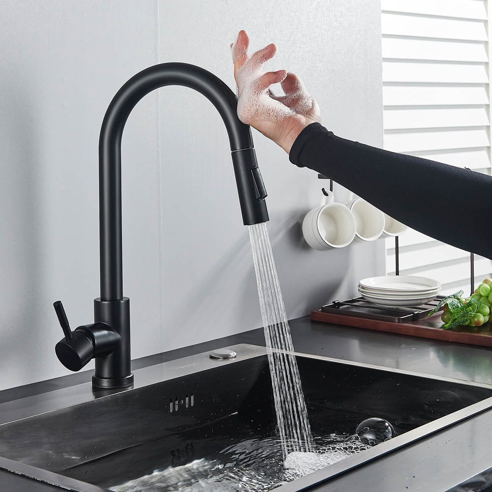 Baterie profesionala cu senzor de pornire la atingere si dus extractibil