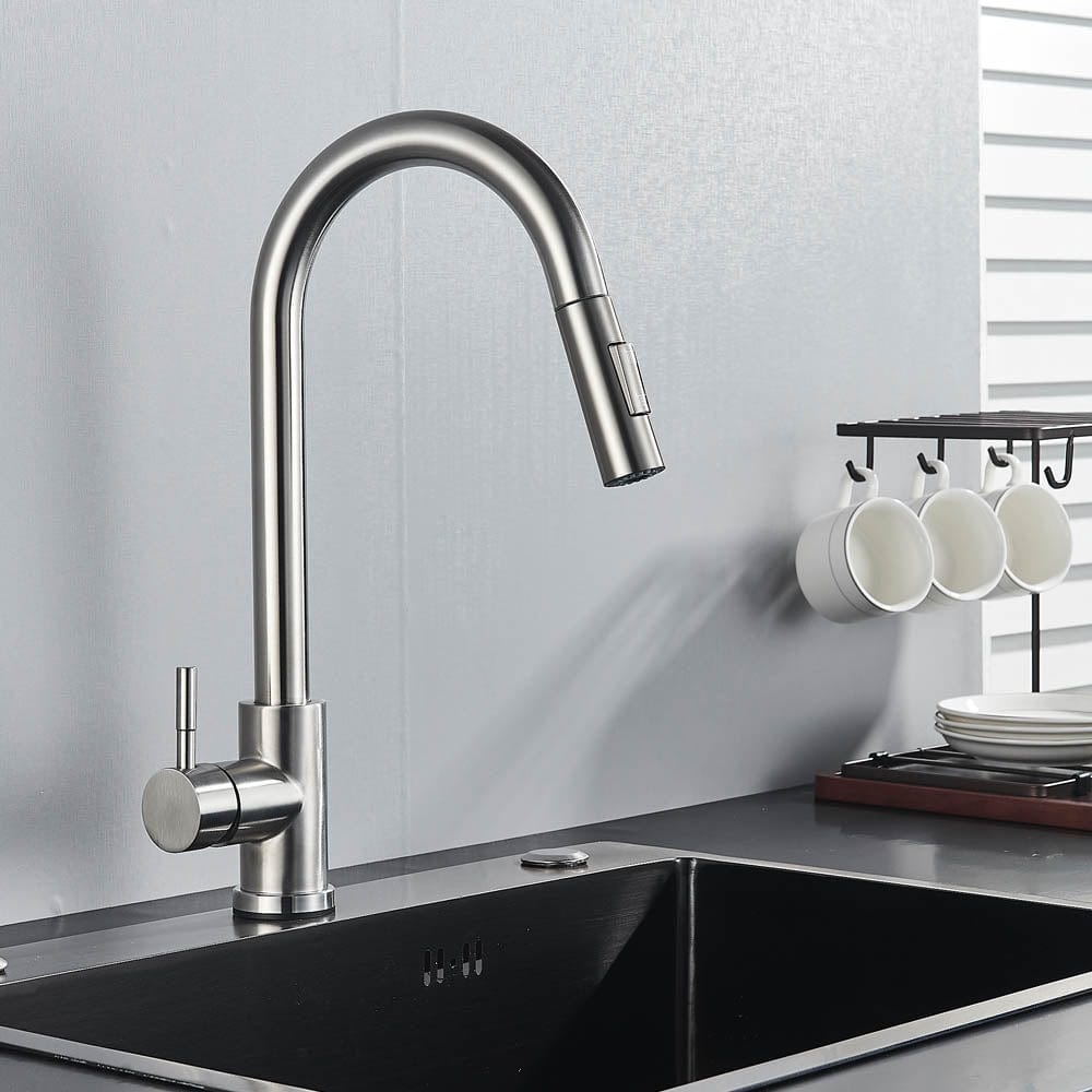 Baterie profesionala cu senzor de pornire la atingere si dus extractibil