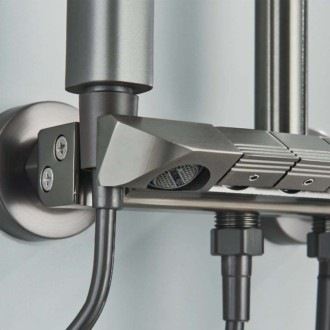 Coloana de dus, 4 functii de curgere, gri