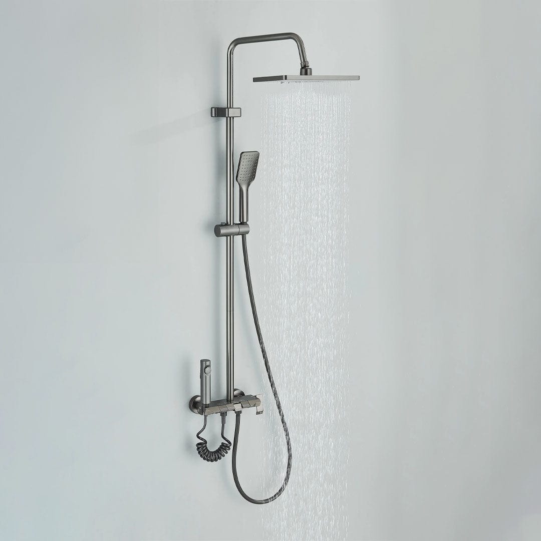 Coloana de dus, 4 functii de curgere, gri