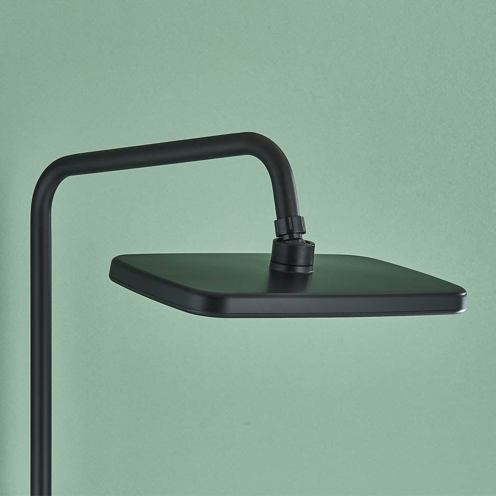 Coloană Duș cu termostat și afișaj de temperatură, negru mat, multiple funcții de curgere