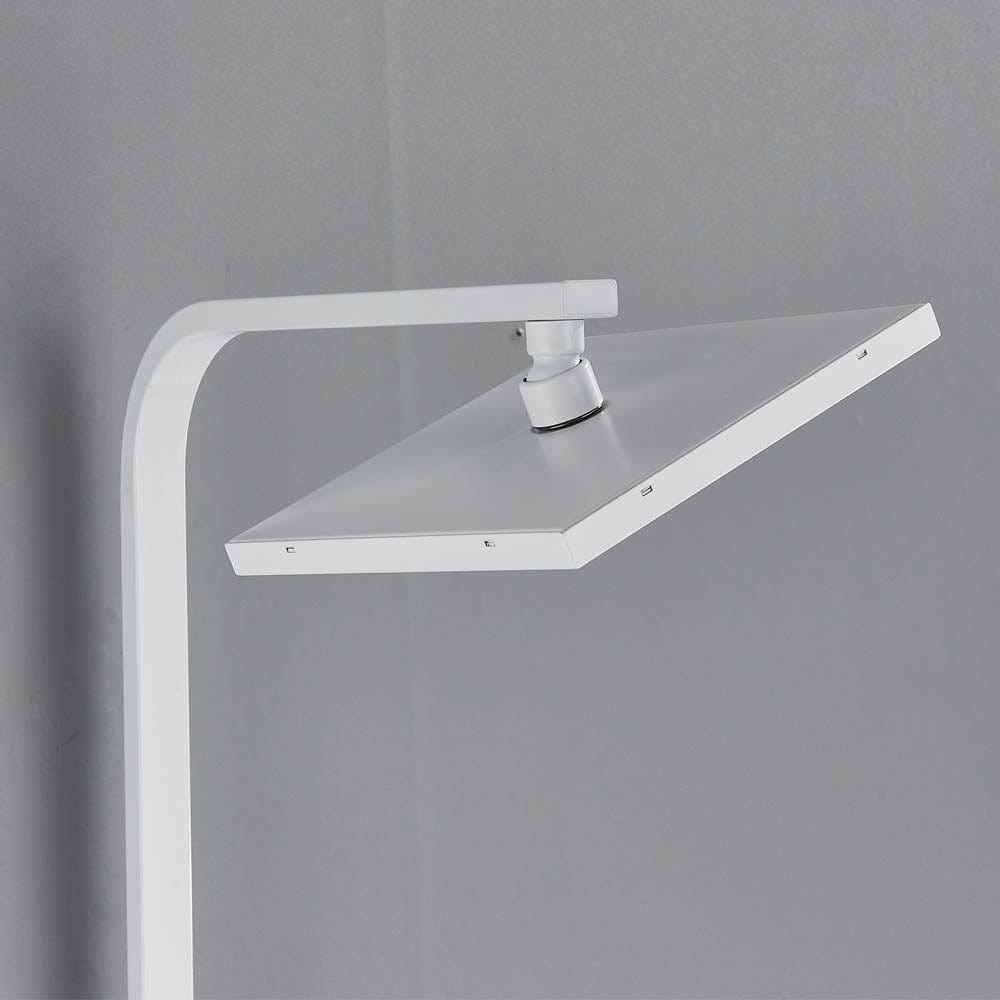 Coloana Dus cu termostat si afisaj de temperatura, alb, cu efect de ploaie, 6 functii de curgere