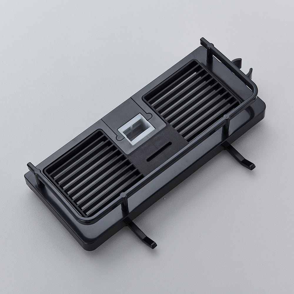 Coloana Dus cu termostat si afisaj de temperatura, negru mat, cu efect de ploaie, 6 functii de curgere