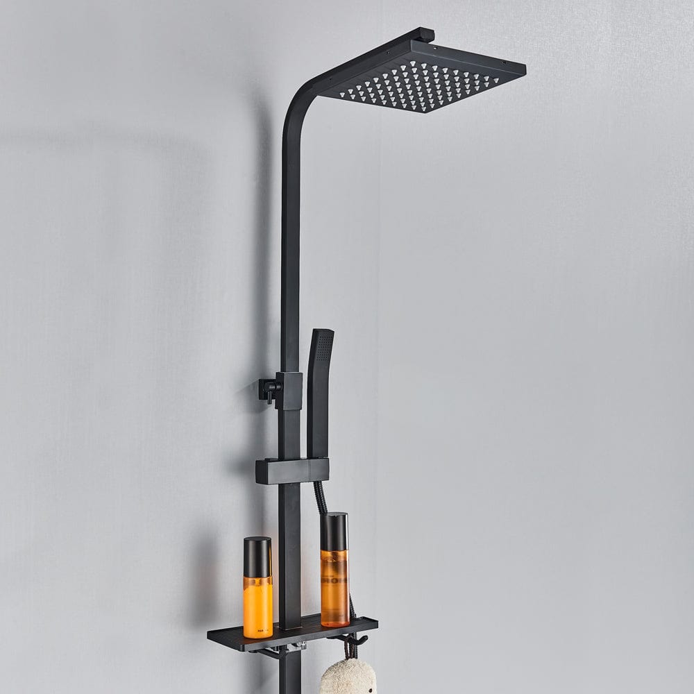 Coloana Dus Rainfall, cu efect de ploaie, para de 20 cm, 4 functii de curgere