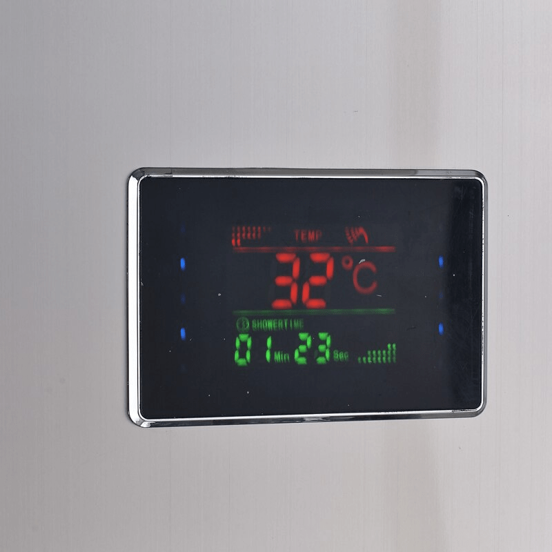 Panel de Dus cu LED 1153, cu efect de ploaie si jeturi cu masaj