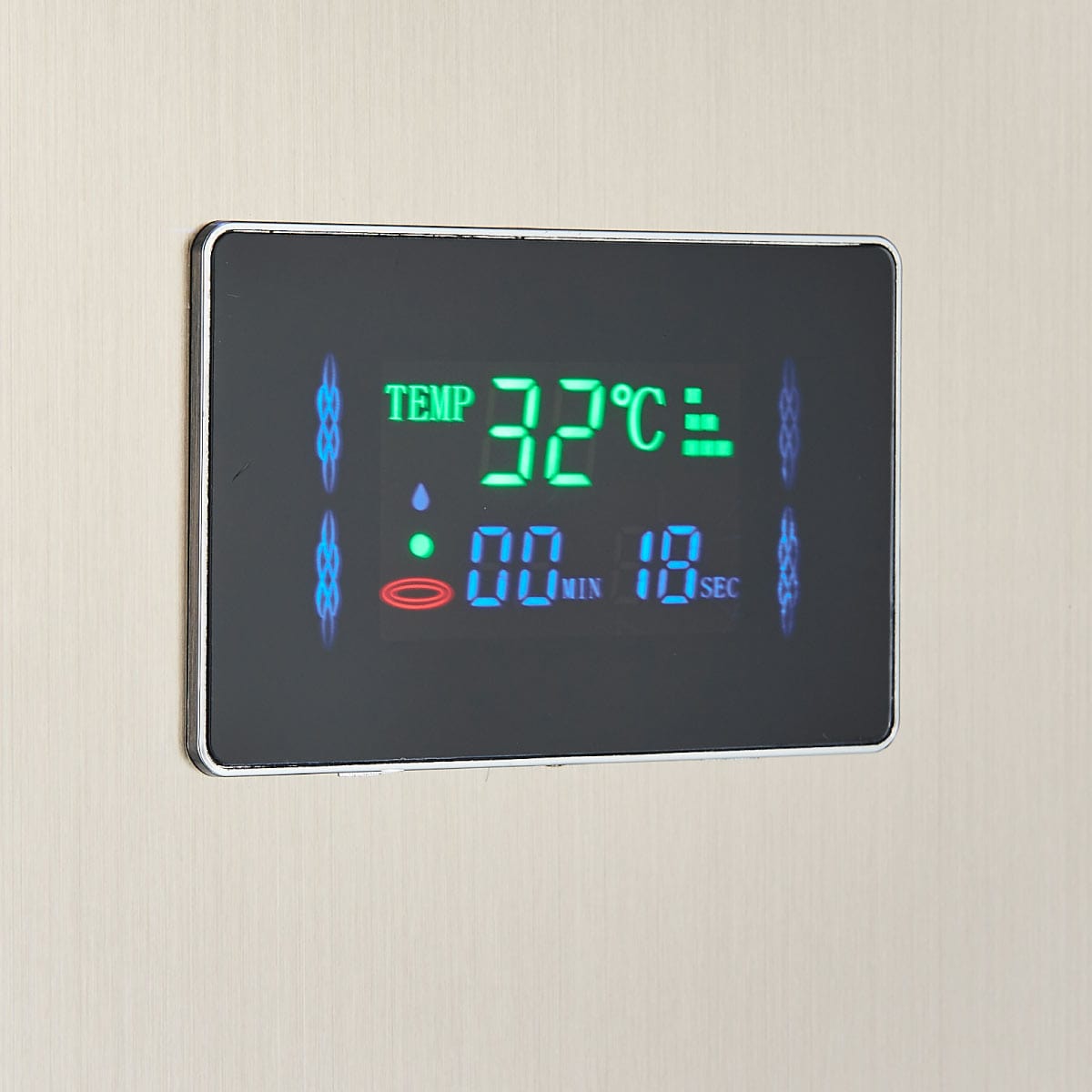 Panel de Dus cu LED, cu efect de ploaie si jeturi cu masaj