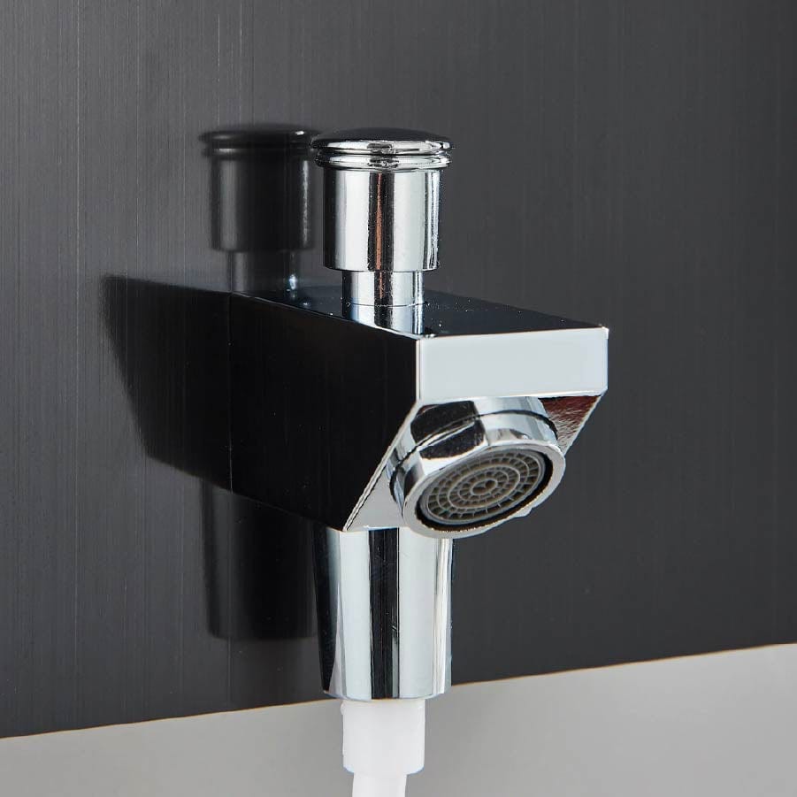 Panel de Dus cu LED, efect de ploaie si jeturi cu masaj