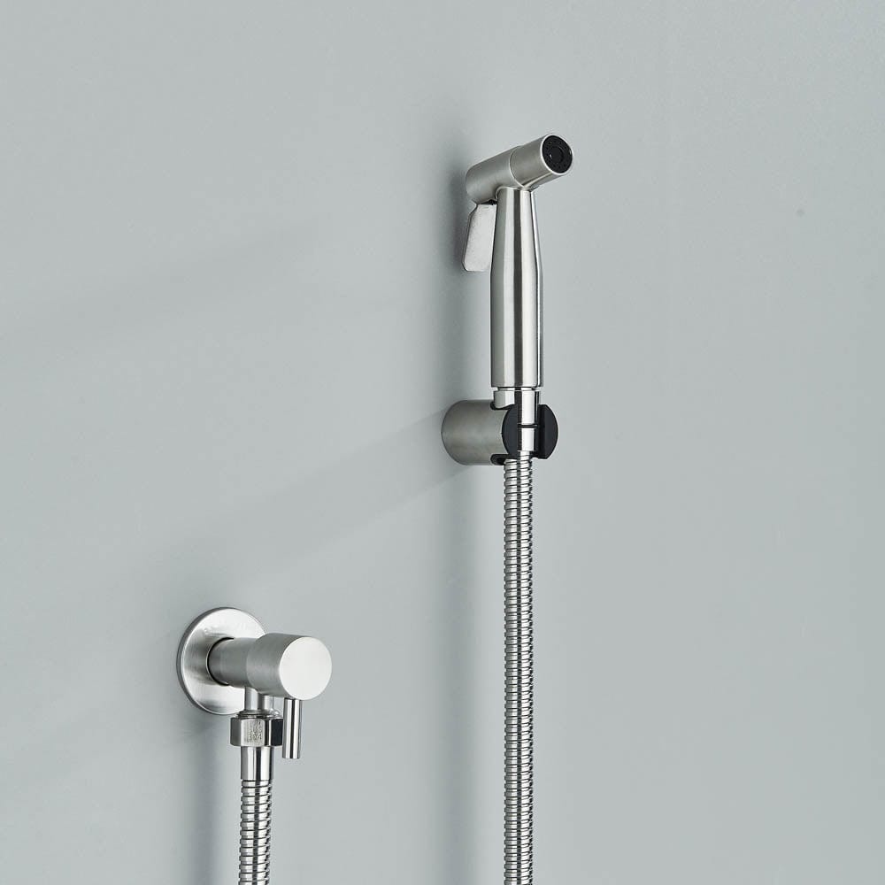 Robinet tip dus intim, argintiu