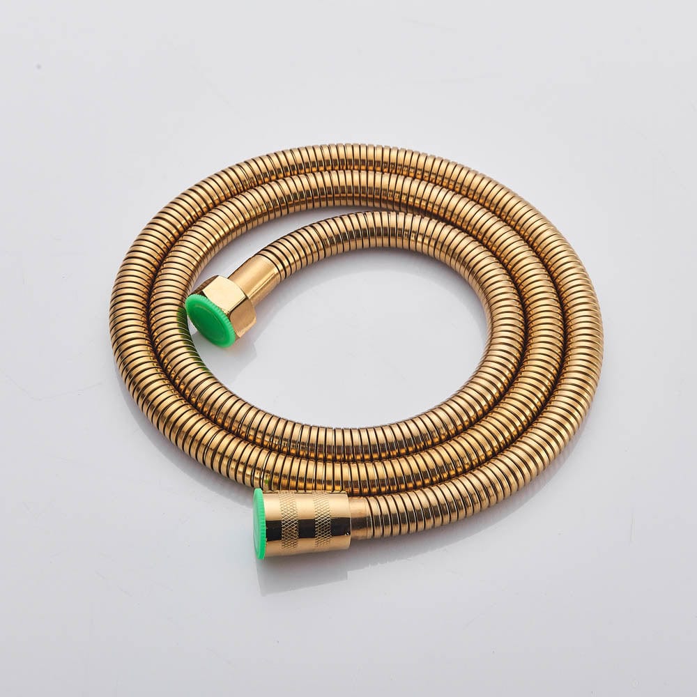 Robinet tip dus intim pentru bideu sau wc cu doua intrari, auriu lucios