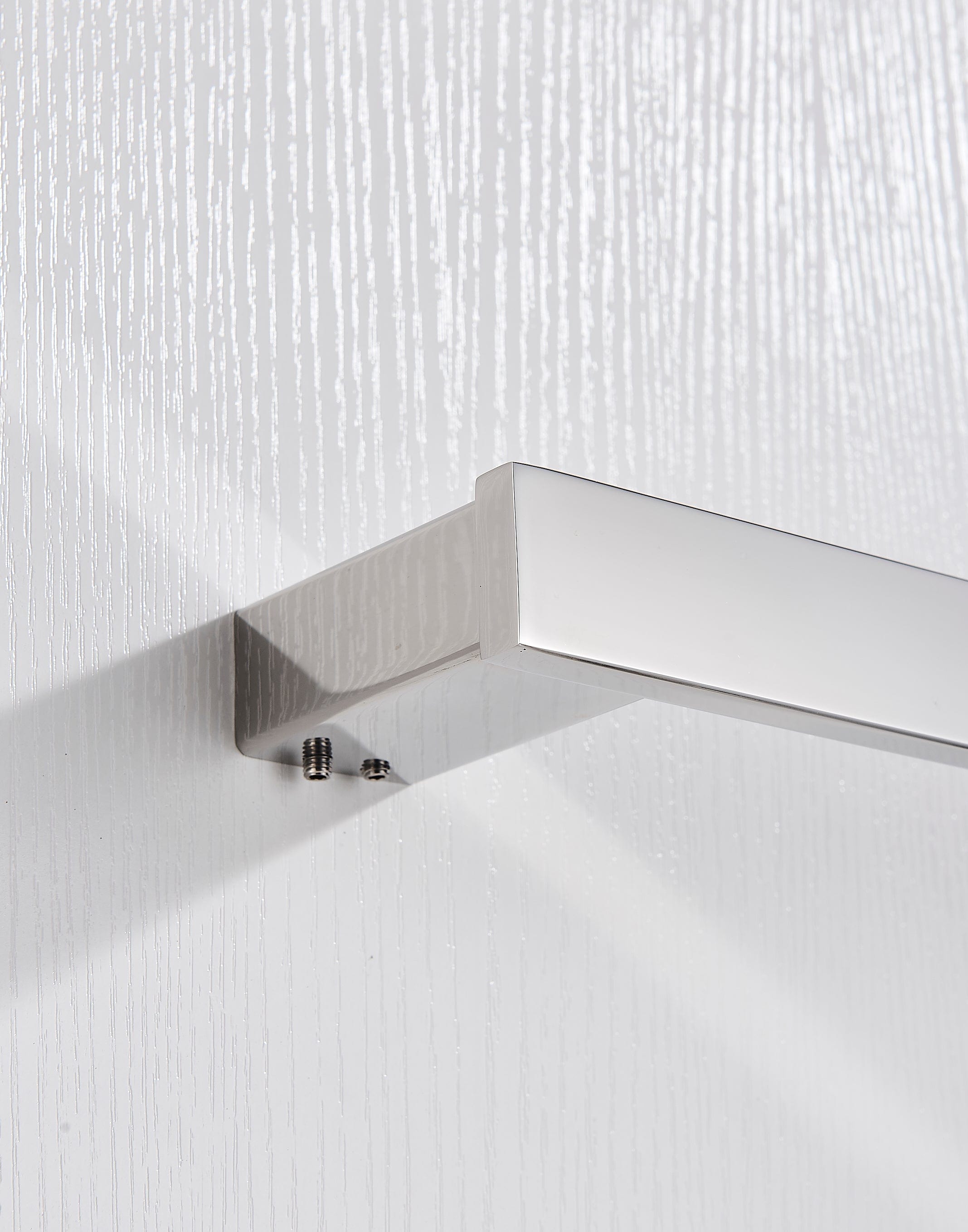 Set accesorii baie, argintiu periat, 4 piese