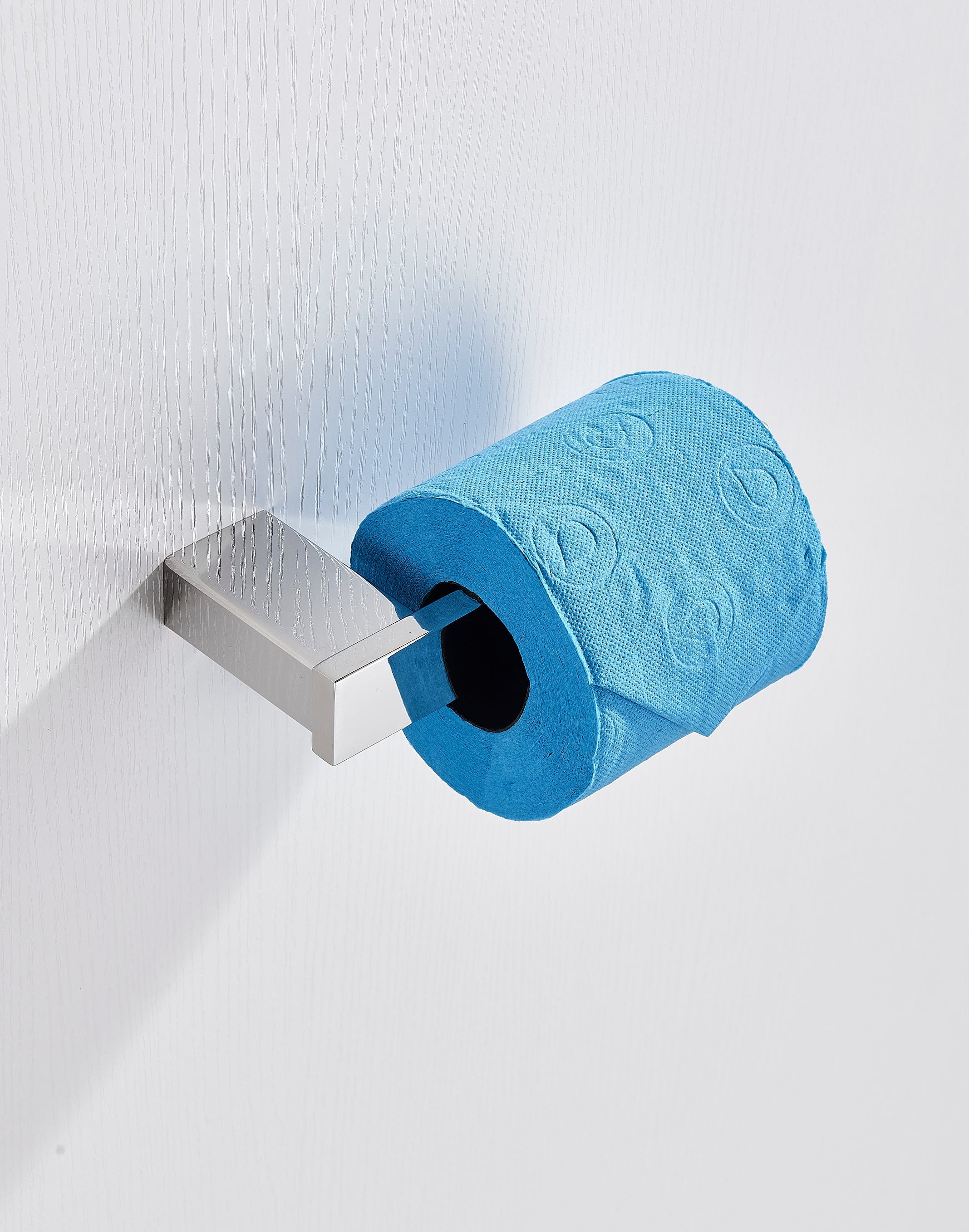 Set accesorii baie, argintiu periat, 4 piese